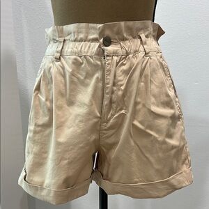 Stylish Tan Women's Shorts